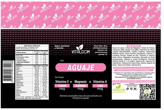 Aguaje® La forma natural de verte más atractiva cada día🍑