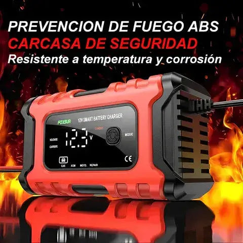 Cargador e Iniciador de Batería Carro y Moto 12V