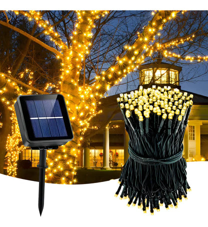 Luz LED Navidad solar🎄