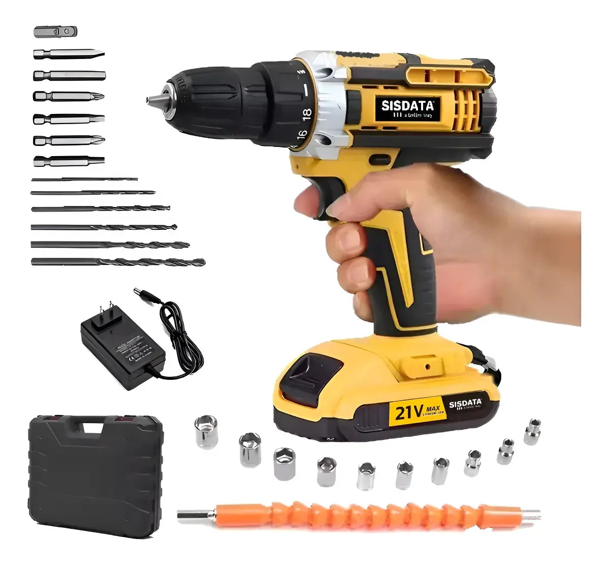 🛠️ Taladro Inalámbrico 48V – Potencia y Precisión en tus manos