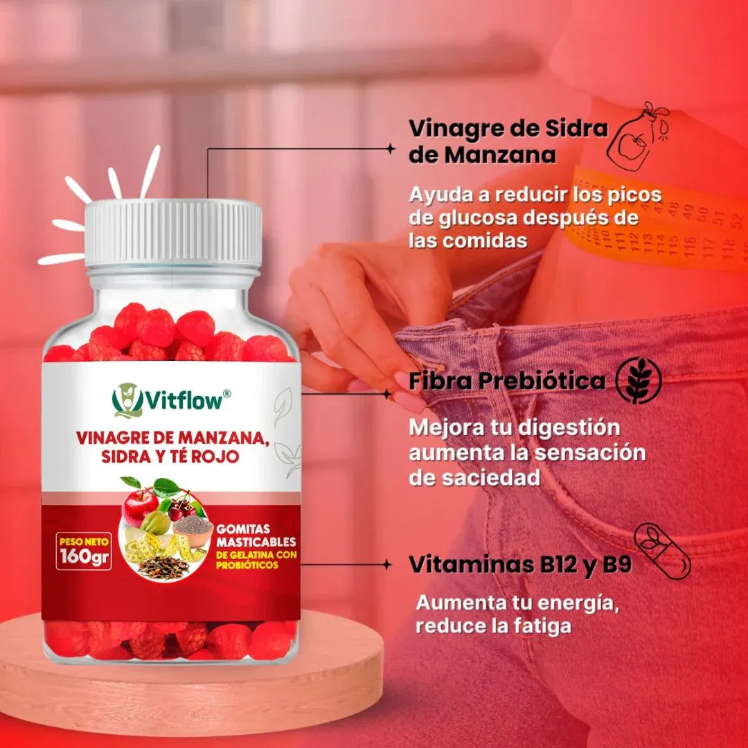 Vinagre De Manzana En Gomitas : Reduce tu peso de forma natural