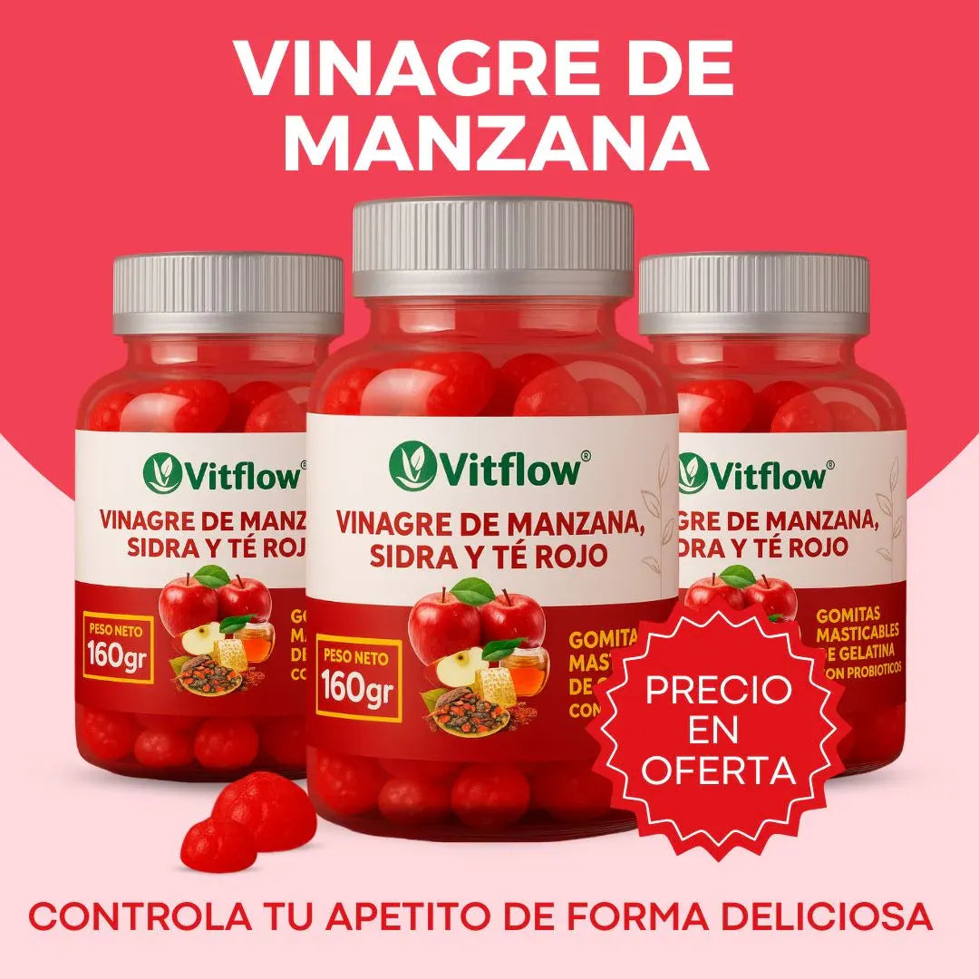 Vinagre De Manzana En Gomitas : Reduce tu peso de forma natural