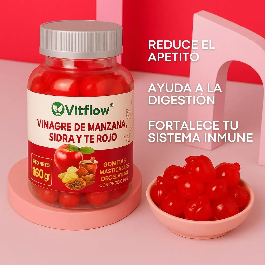 Vinagre De Manzana En Gomitas : Reduce tu peso de forma natural
