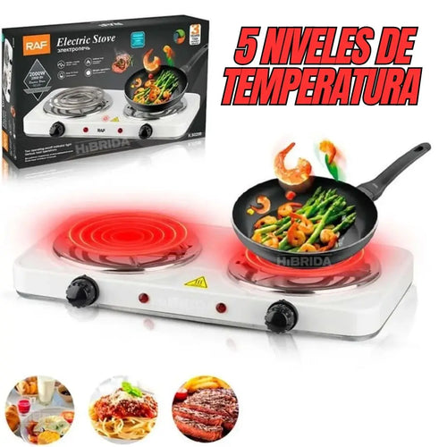 Estufa Eléctrica 2 puestos🔥