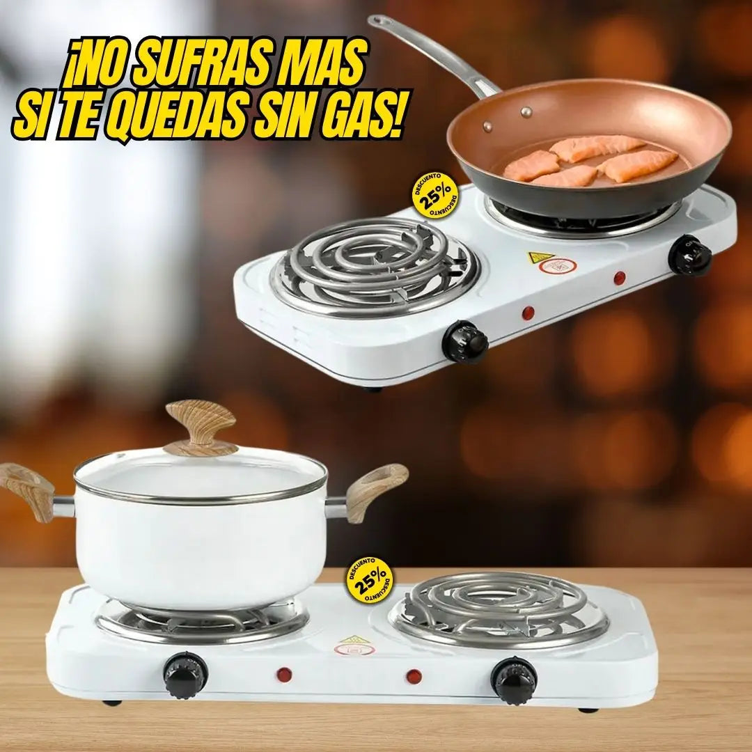 Estufa Eléctrica 2 puestos🔥