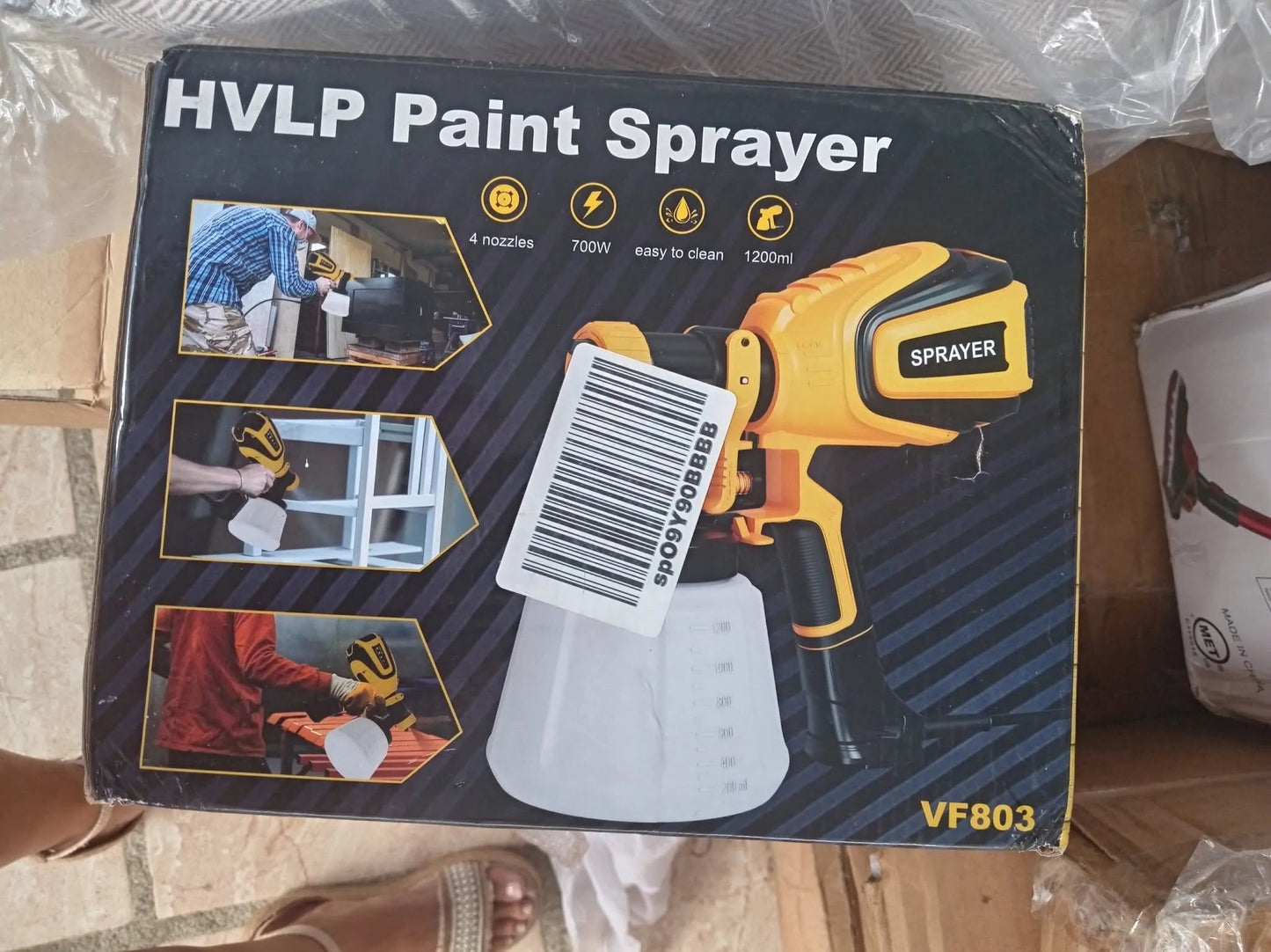  PULVERIZADOR DE PINTURA DE ALTO RENDIMIENTO 🔥