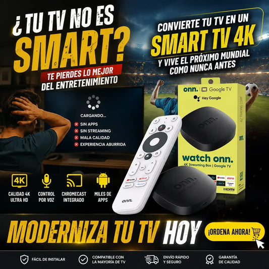 Watch Onn: Convierte tu TV a Smart TV