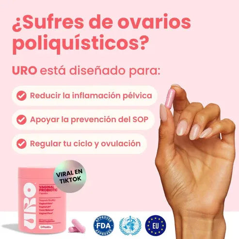 URO™ - Probiótico Vaginal en Cápsulas