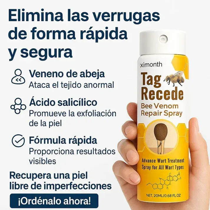 Eliminador de verrugas con veneno de abejas | Tag Recede™