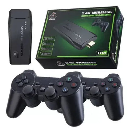 👾 Game Stick Lite 4K™ – Consola Retro con 10.000 Juegos