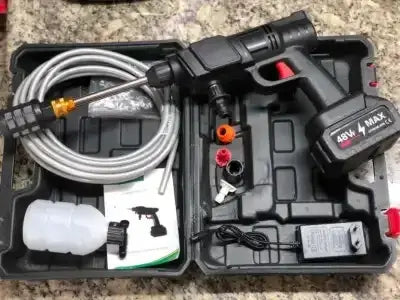 Hidrolavadora Recargable 48V: Incluye 2 Baterías 🎁