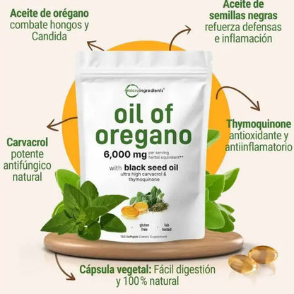 Aceite De Oregano |🌱🇺🇸 Calidad Premium