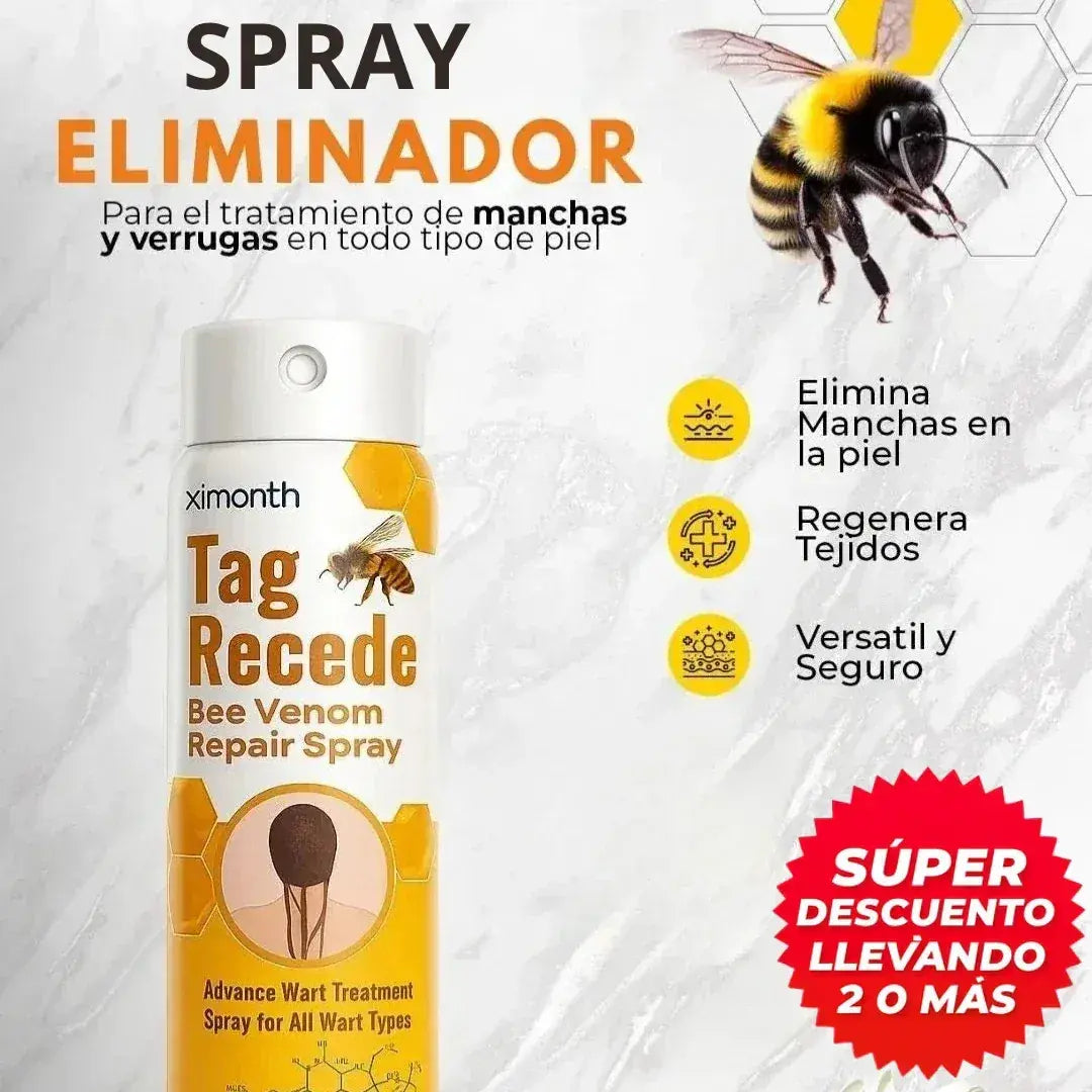 Eliminador de verrugas con veneno de abejas | Tag Recede™