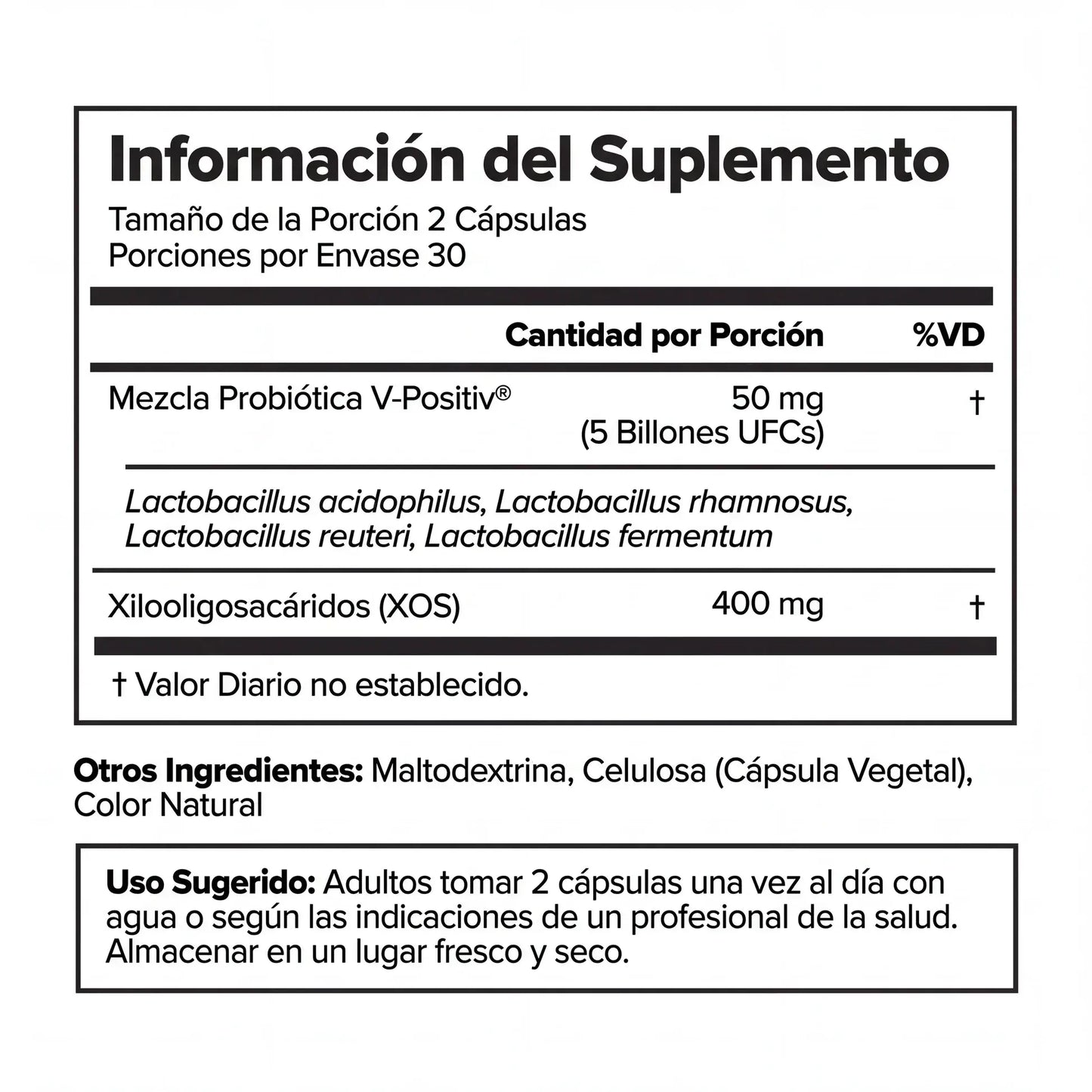 URO™ - Probiótico Vaginal en Cápsulas